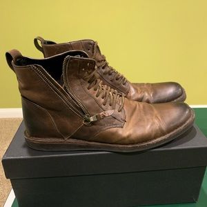 John Varvatos- Barret Side zip boot
